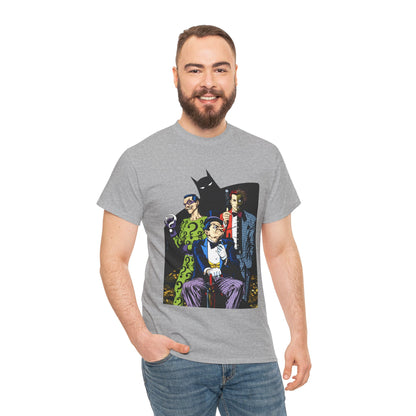 Riddler, Two-Face, Penguin T-Shirt - Brian Bolland Art - DC Comics