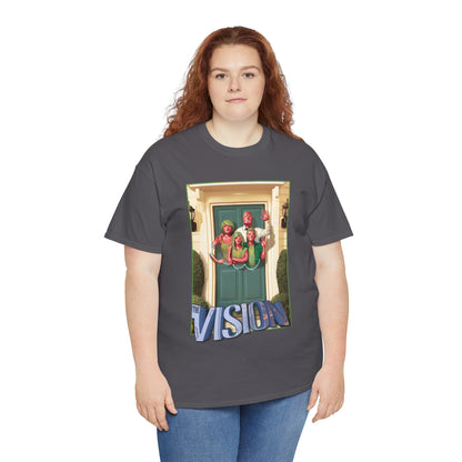 Vision T-Shirt - Mike Del Mundo Art - Avengers Member - The Visions Family - Tom King Story - Future MCU Series - Marvel Comics