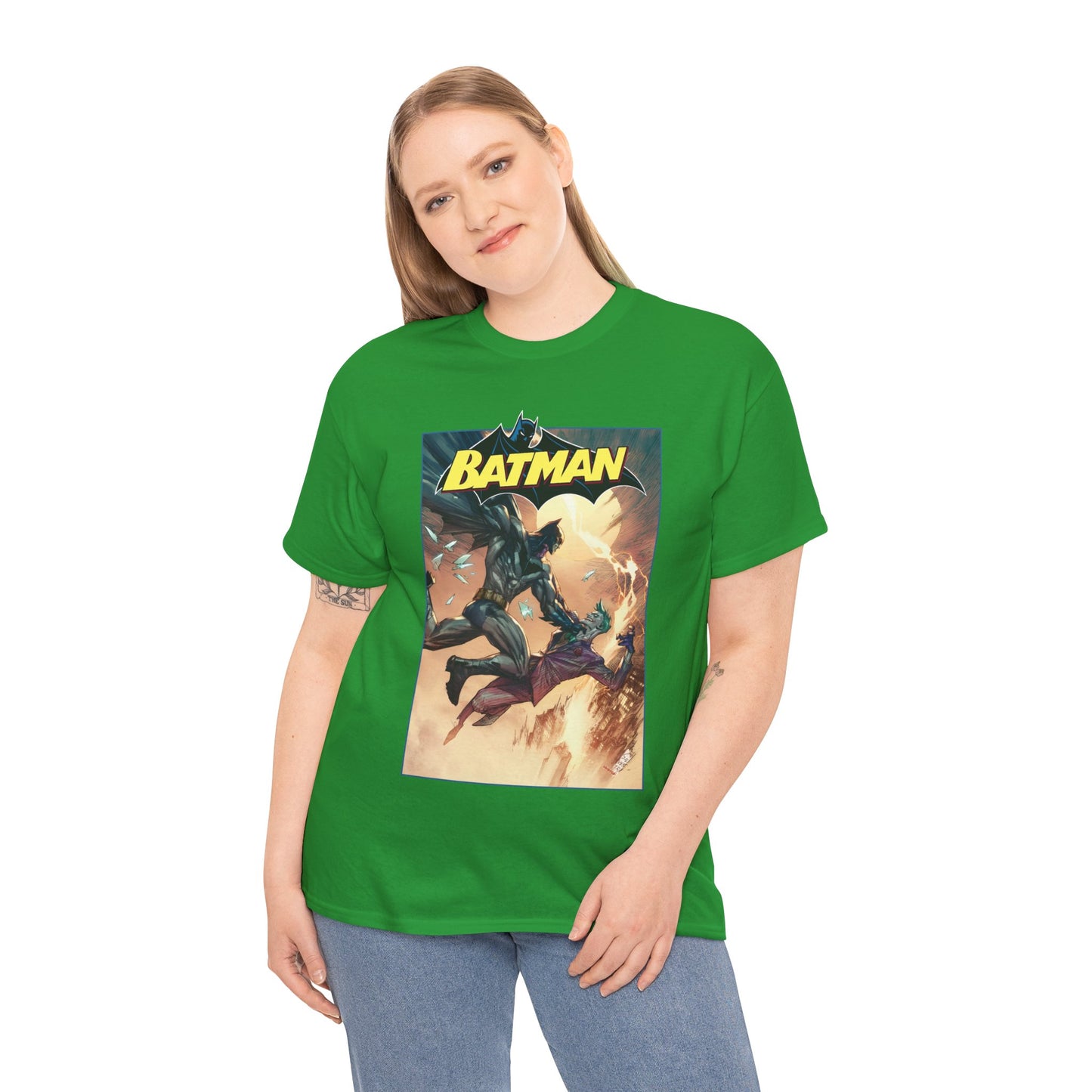 Batman Vs Joker T-Shirt - Marc Silvestri Art - DC Comics