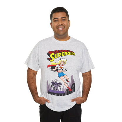 Supergirl T-Shirt - Bruce Timm Art - DC Comics Animated Series 1990s - Kara, Superman's Cousin