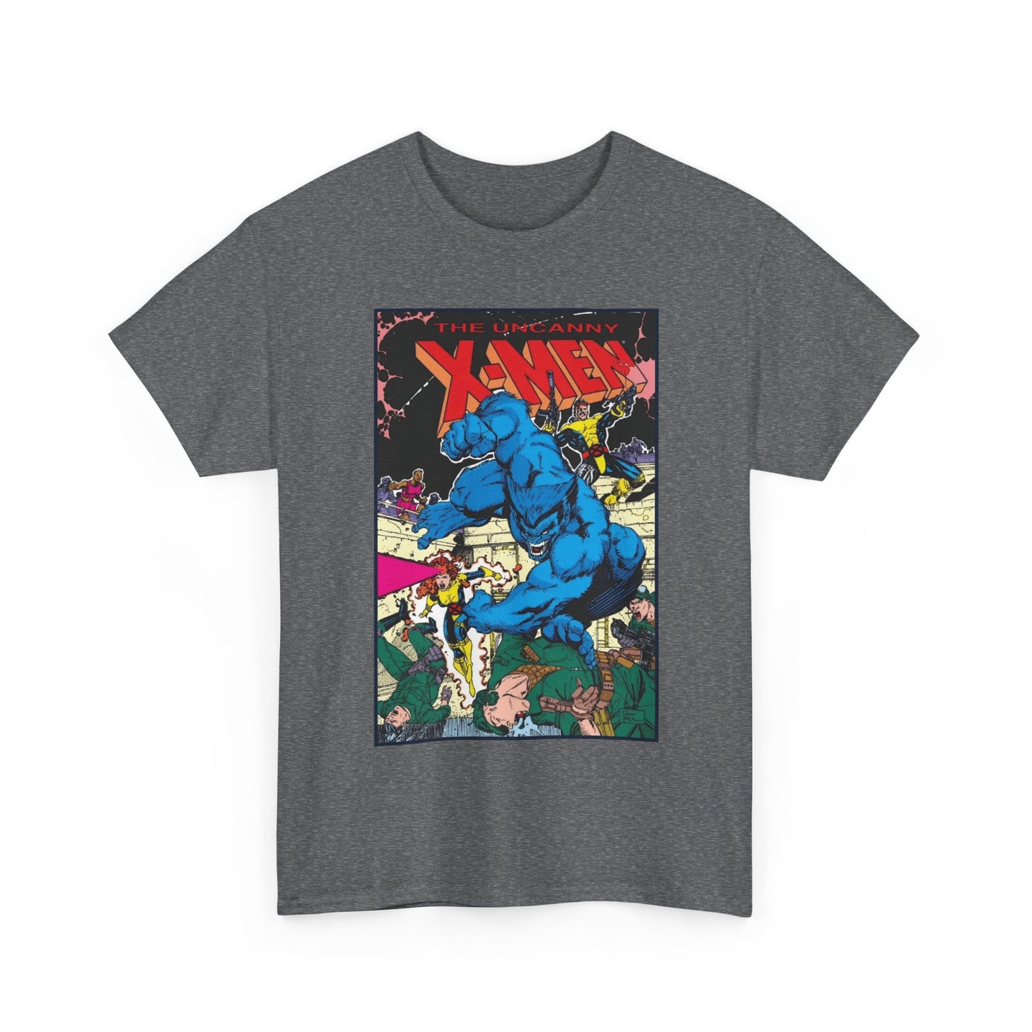 Uncanny X-Men T-Shirt - Jim Lee Art - Beast, Forge - Marvel Comics