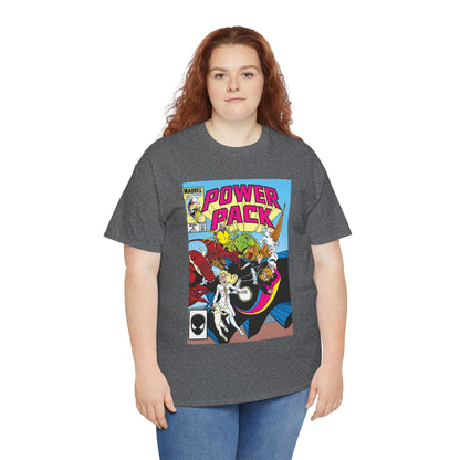 Power Pack #8 T-Shirt - With Cloak & Dagger - Marvel Comics