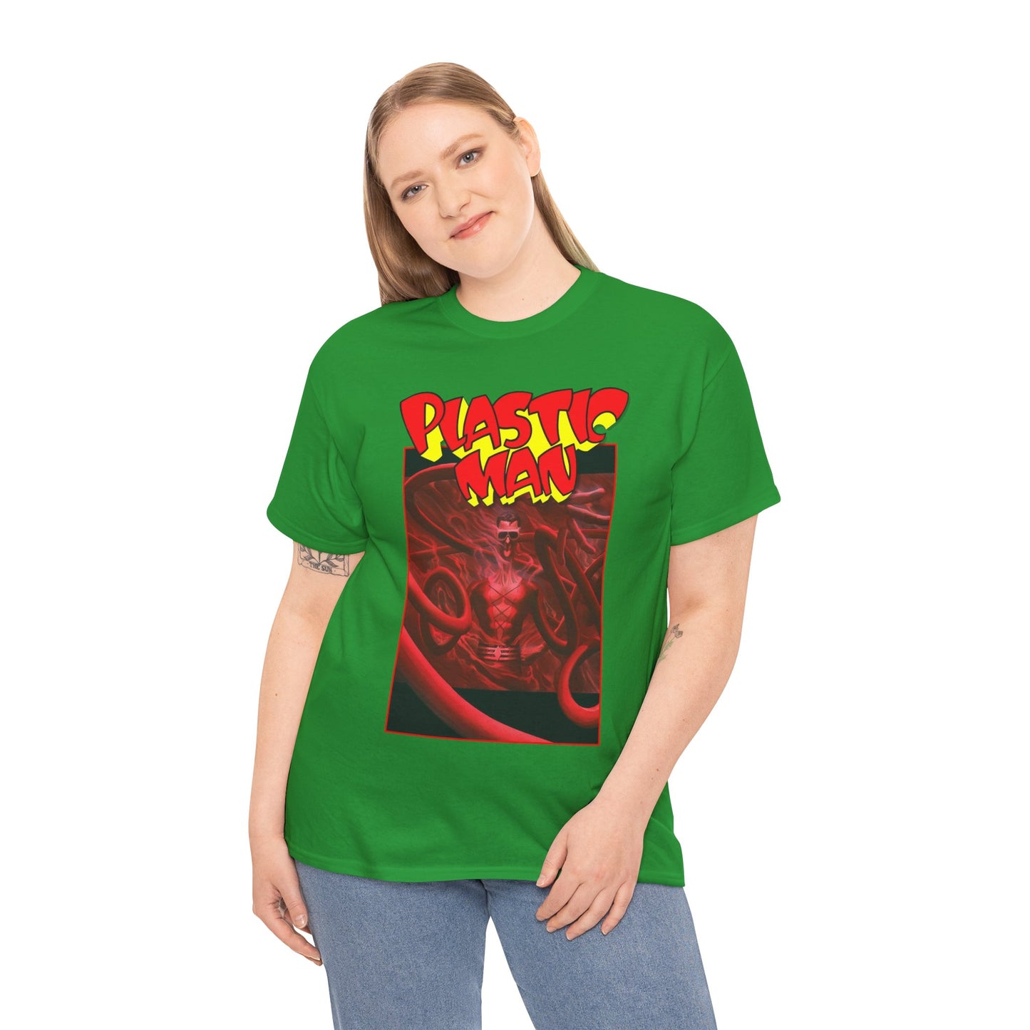 Plastic Man T-Shirt - Alex Ross Art - DC Comics