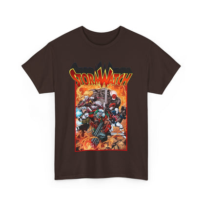 Stormwatch T-Shirt - Jim Lee Art - Battalion, Fuji, Hellstrike - Image/Wildstorm/DC Comics