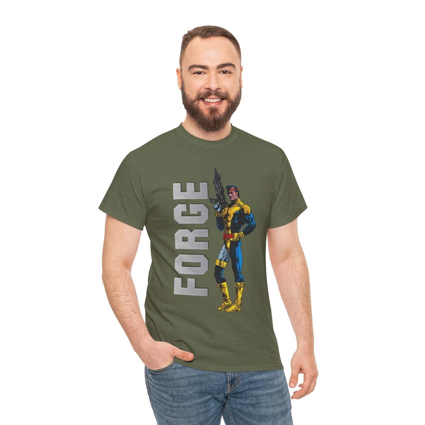 Forge T-Shirt - Steve Lightle Art - Marvel Comics