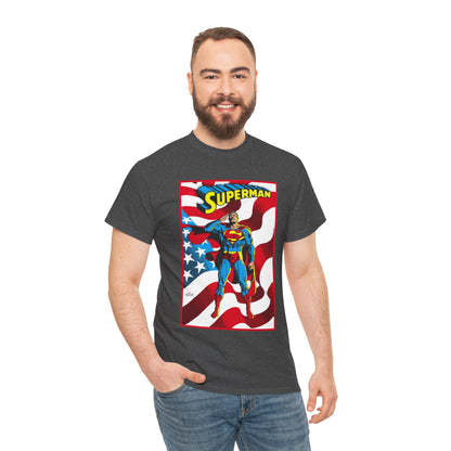 Superman T-Shirt - Jerry Ordway Art - Man of Steel, Metropolis - DC Comics