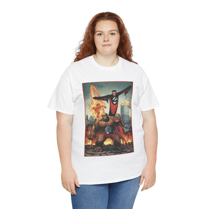 Fantastic Four T-Shirt - Arthur Adams Art - Marvel Comics