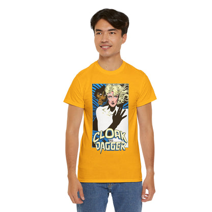 Cloak & Dagger T-Shirt - Popular 1980 Comic Book Duo - Marvel Comics