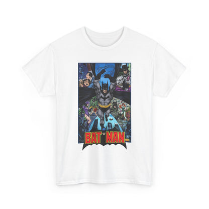 Batman T-Shirt - John Byrne Art - Joker, Catwoman, Poison Ivy - Caped Crusader - DC Comics