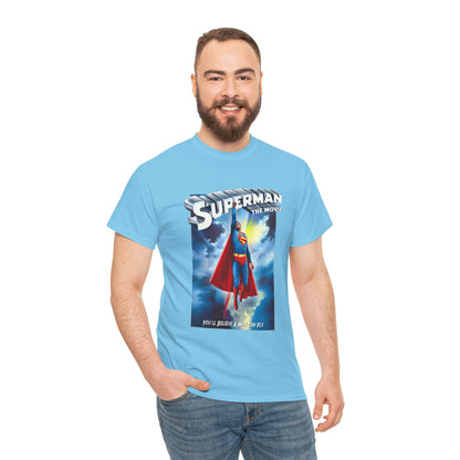 Superman The Movie T-Shirt - DC Comics - Man of Steel - Christopher Reeve 1978