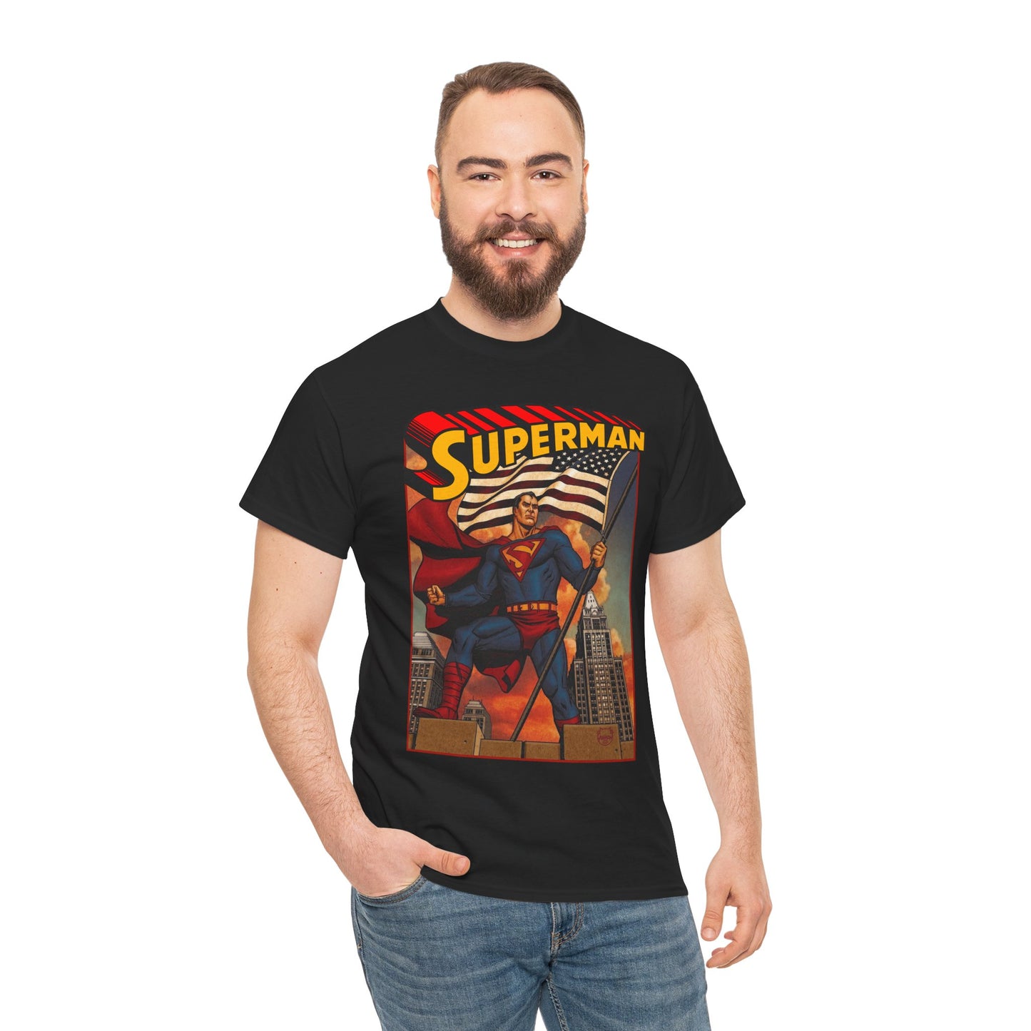 Superman T-Shirt - Dave Johnson Art - The Stranger - DC Comics