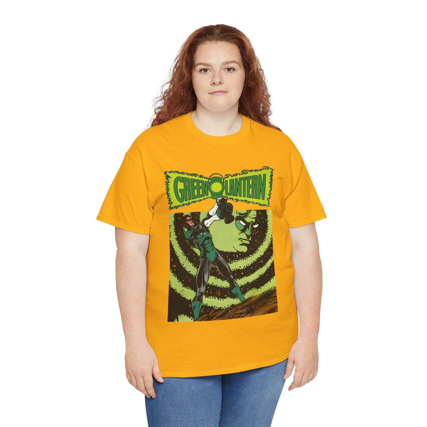 Green Lantern T-Shirt - George Perez Art - Hal Jordan - Sector 2814 - Justice League & Green Lantern Corps Member - DC Comics