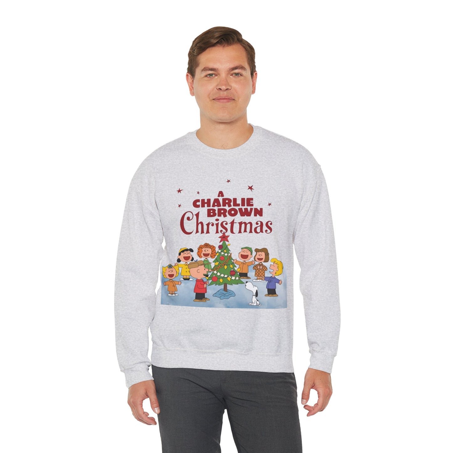A Charlie Brown Christmas Crewneck Sweatshirt - Snoopy, Lucy, Linus, Sally, Schroeder