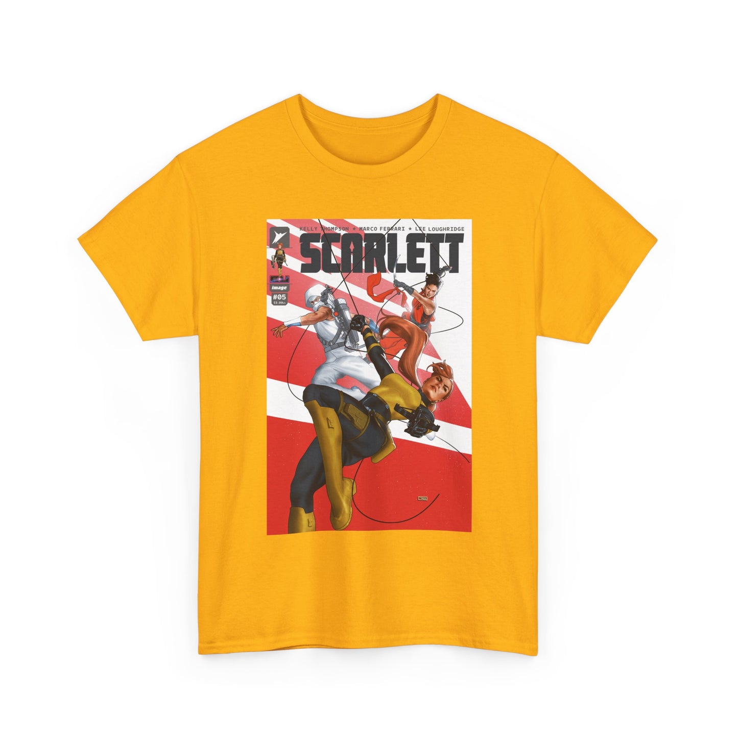 Scarlett #5 T-Shirt - Taurin Clarke Art - G.I. Joe