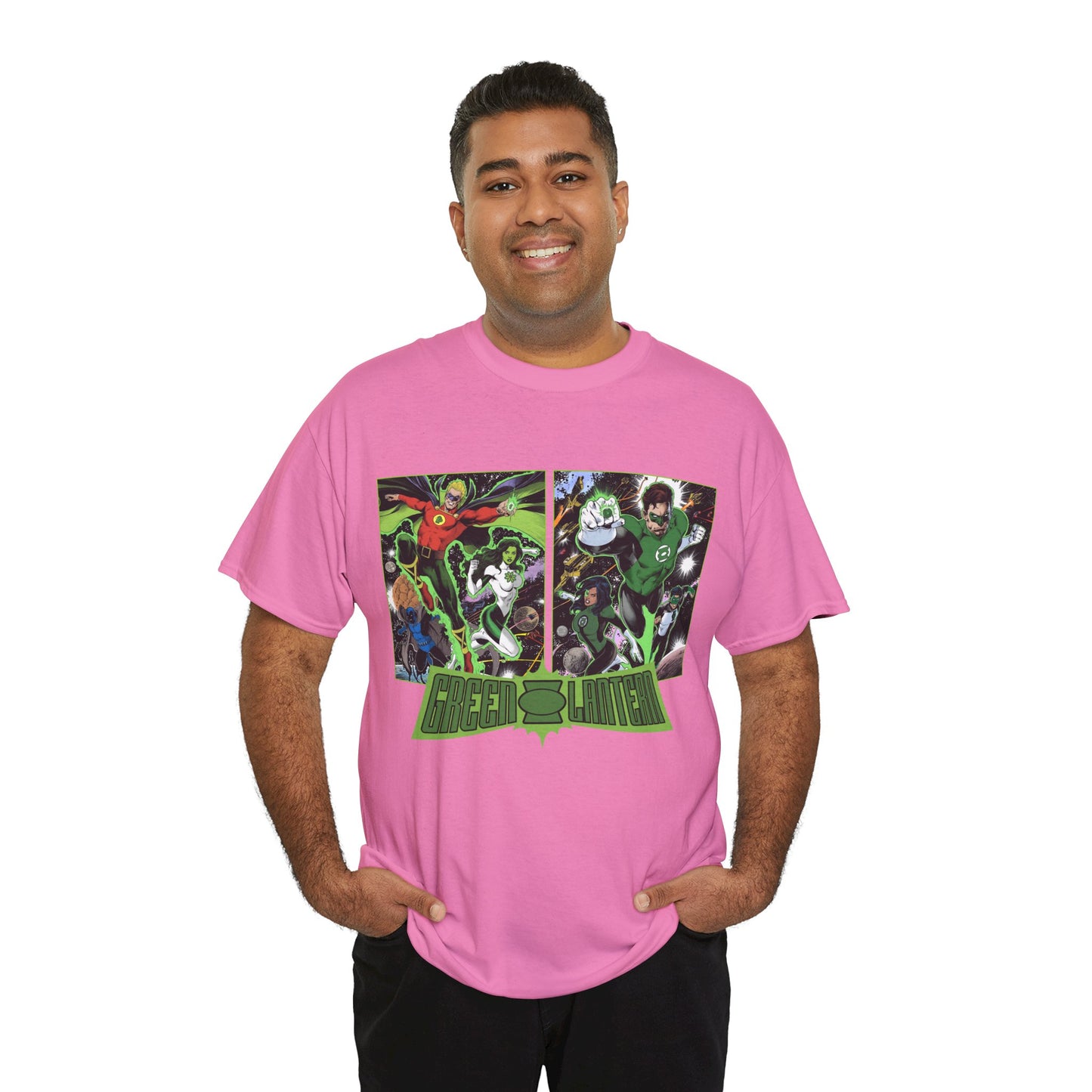 Green Lantern T-Shirt - Alan Scott, Jade, Obsidian, Hal Jordan, Jessica Cruz, Kyle Rayner - The Corps - DC Comics