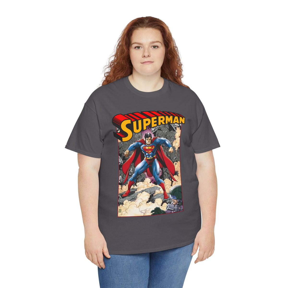 Superman T-Shirt - Tom Grummett Art - DC Comics