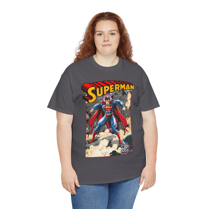 Superman T-Shirt - Tom Grummett Art - DC Comics
