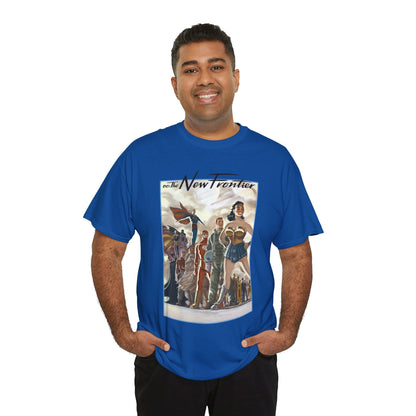 DC: The New Frontier T-Shirt - Darwyn Cooke Art - Superman, Wonder Woman, Flash, Batman - DC Comics