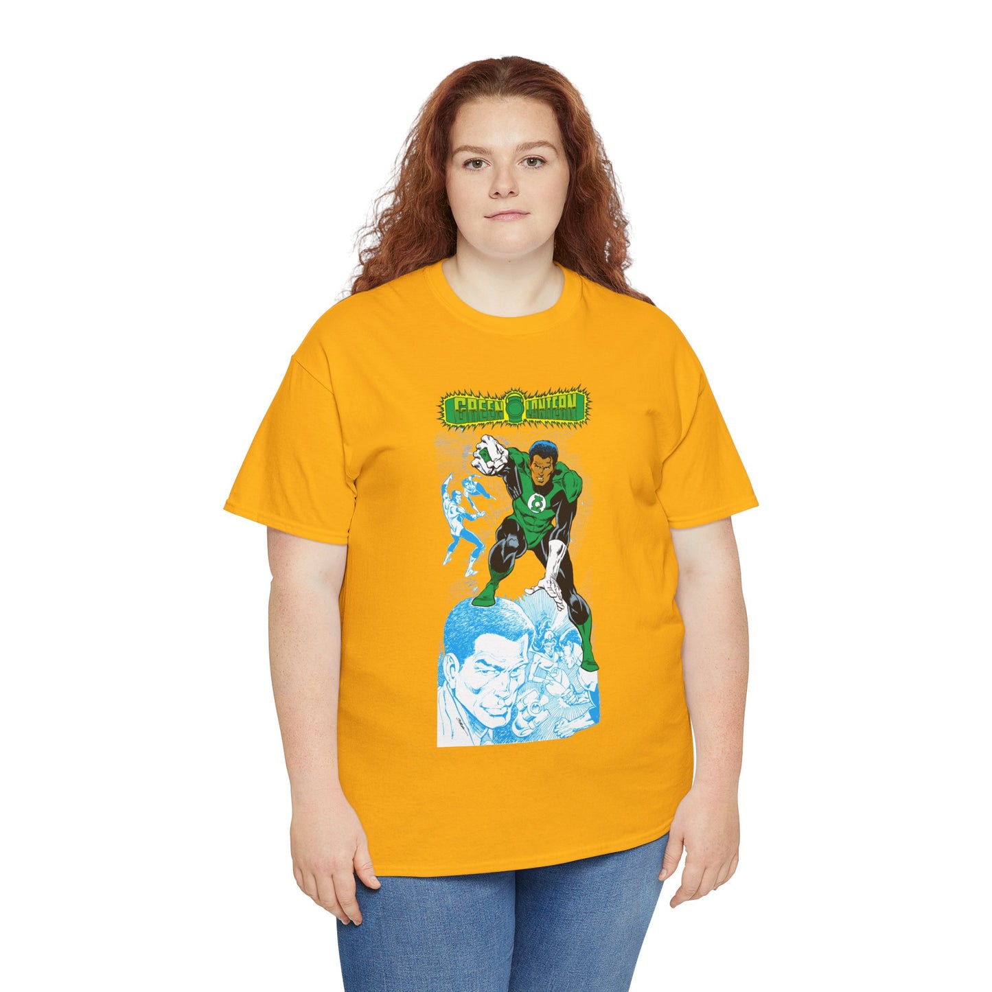 John Stewart Green Lantern T-Shirt - Joe Staton Art - Who's Who in the DC Universe Art - Sector 2814 - DC Comics