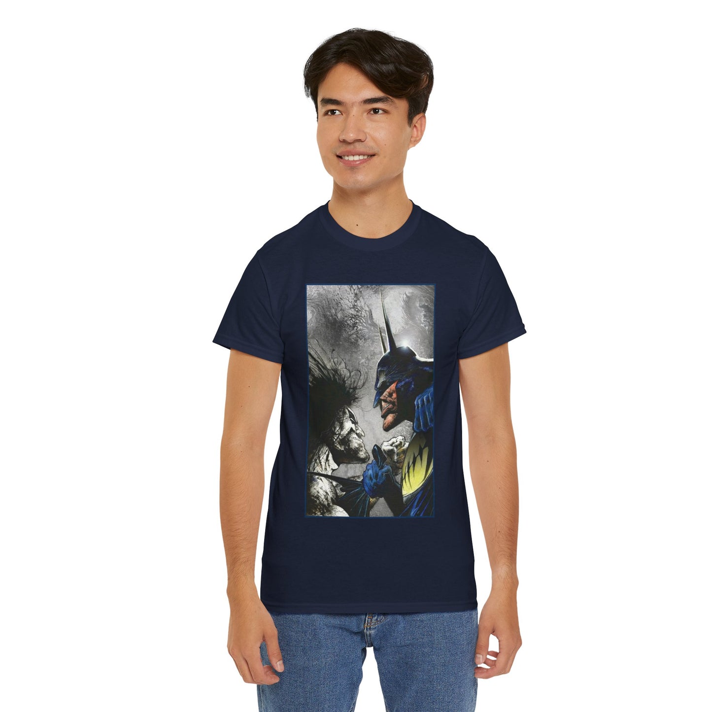 Batman Vs Lobo T-Shirt - Sam Keith Art - DC Comics