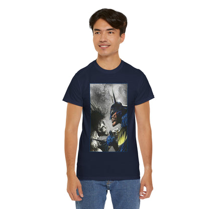 Batman Vs Lobo T-Shirt - Sam Keith Art - DC Comics