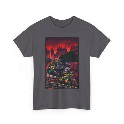 Batman & Teenage Mutant Ninja Turtles T-Shirt - Kevin Eastman Art - TNMT - DC Comics