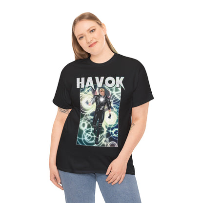 Havok T-Shirt - X-Men, X-Factor Member & Leader - Mutant Hero - Alex Summers, Brother to Scott Summers, Cyclops - Marvel Comics