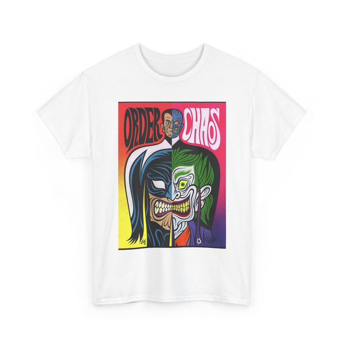 Joker Two-Face T-Shirt - Order/Chaos - DC Comics