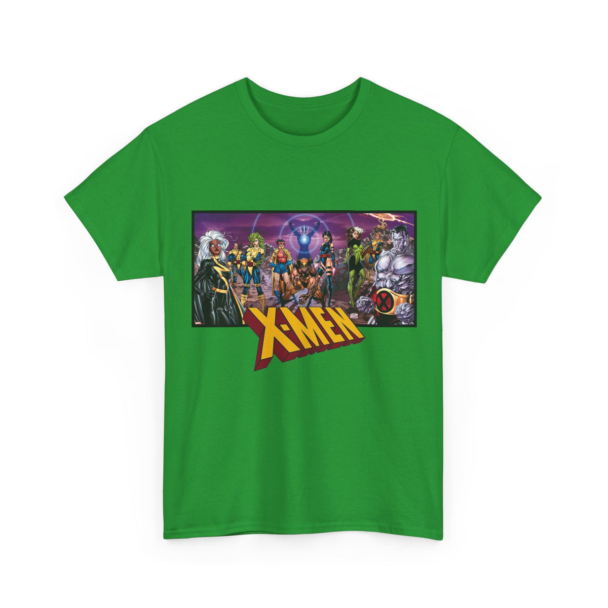 X-Men T-Shirt - Jim Lee Art - Wolverine, Storm, Colossus, Psylocke, Rogue, Forge - Marvel Comics