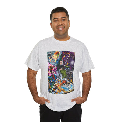 Professor X T-Shirt - John Byrne Art - Charles Xavier, X-Men Founder - Dark Phoenix, Cyclops, Sentinels - Marvel Comics