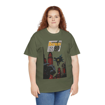 Batman: Dark Knight, Dark City T-Shirt - Mike Mignola Art - Gotham City, Bruce Wayne - 1990s Cover Art - DC Comics