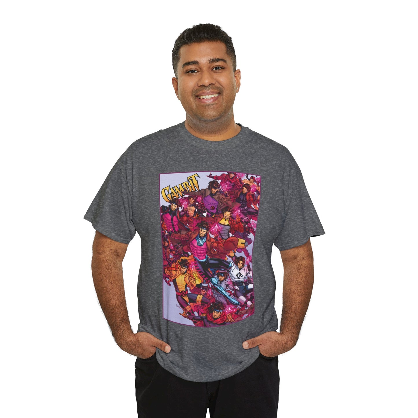 Gambit T-Shirt - Russell Dauterman Art - X-Men Member, Remy LeBeau - Marvel Comics