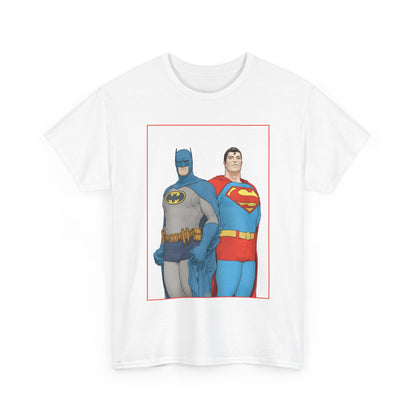 Superman & Batman T-Shirt - Frank Quitely Art - World's Finest Variant Cover Art - DC Comics