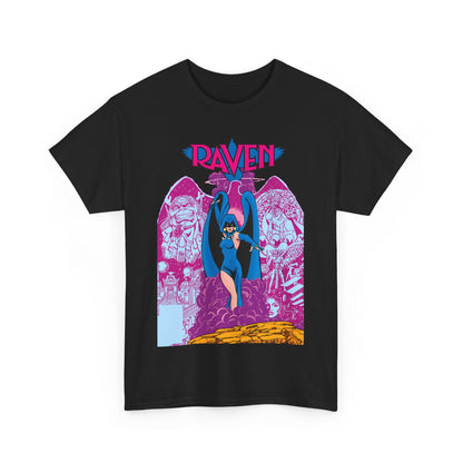 Raven T-Shirt - George Perez Art - New Teen Titans - Trigon, Azarath - DC Comics