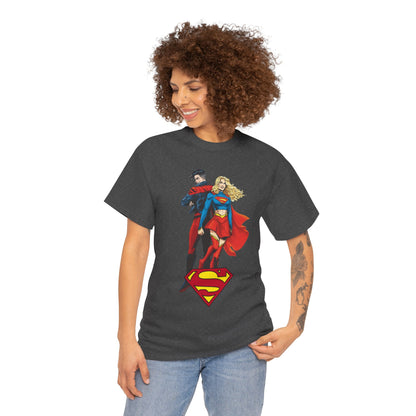 Supergirl & Superboy T-Shirt - Dan Mora Art - DC Comics
