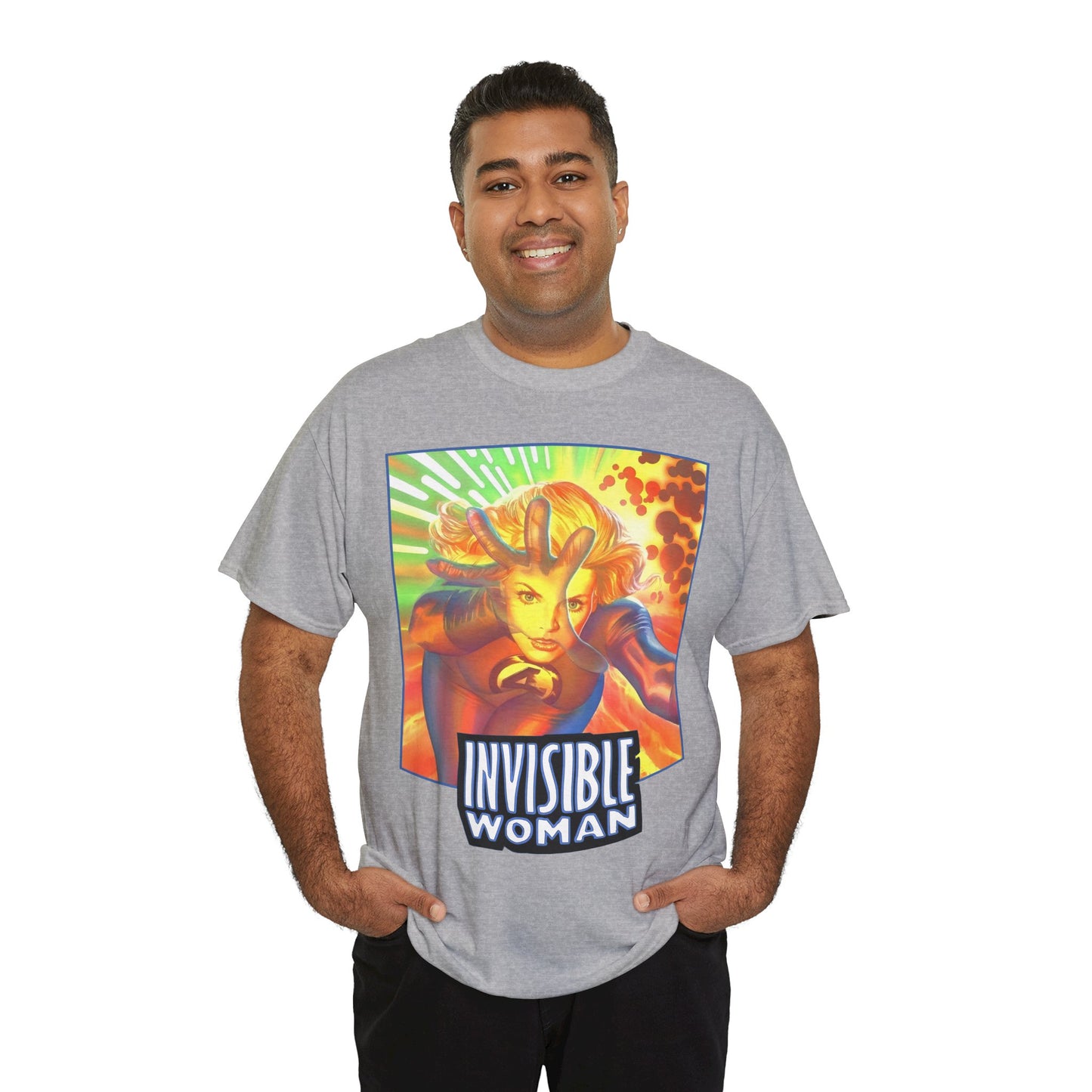 Invisible Woman Shirt - Alex Ross Art - Fantastic Four Member - Marvel Comics