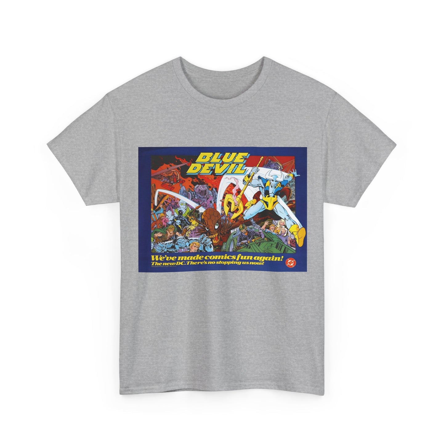 Blue Devil Ad T-Shirt - DC Comics