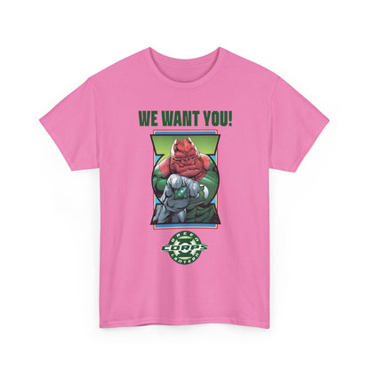 Kilowog T-Shirt - Green Lantern Corps Recruitment Poster - "We Want You!" - DC Comics