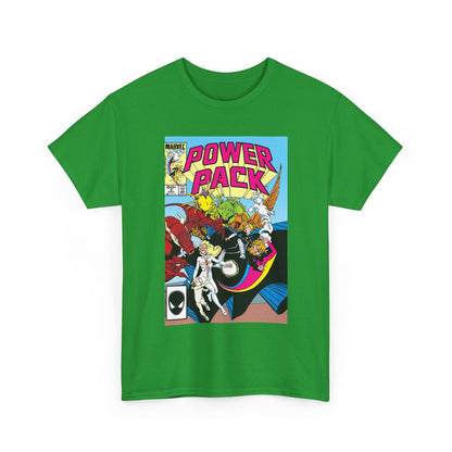 Power Pack #8 T-Shirt - With Cloak & Dagger - Marvel Comics
