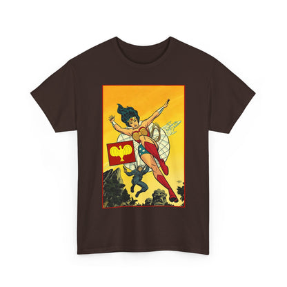 Wonder Woman T-Shirt - Michael Cho Art - Golden Age Art Theme - Steve Trevor - DC Comics