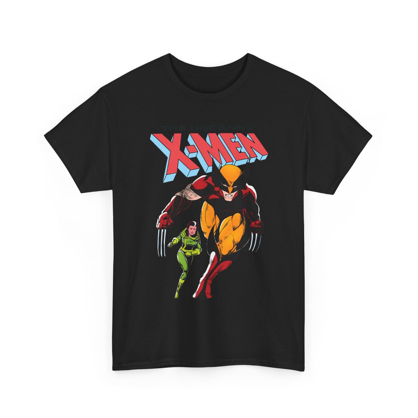 Wolverine & Rogue T-Shirt - Paul Smith Art - X-Member, Mutants - Marvel Comics - Uncanny X-Men #173 Cover - Logan