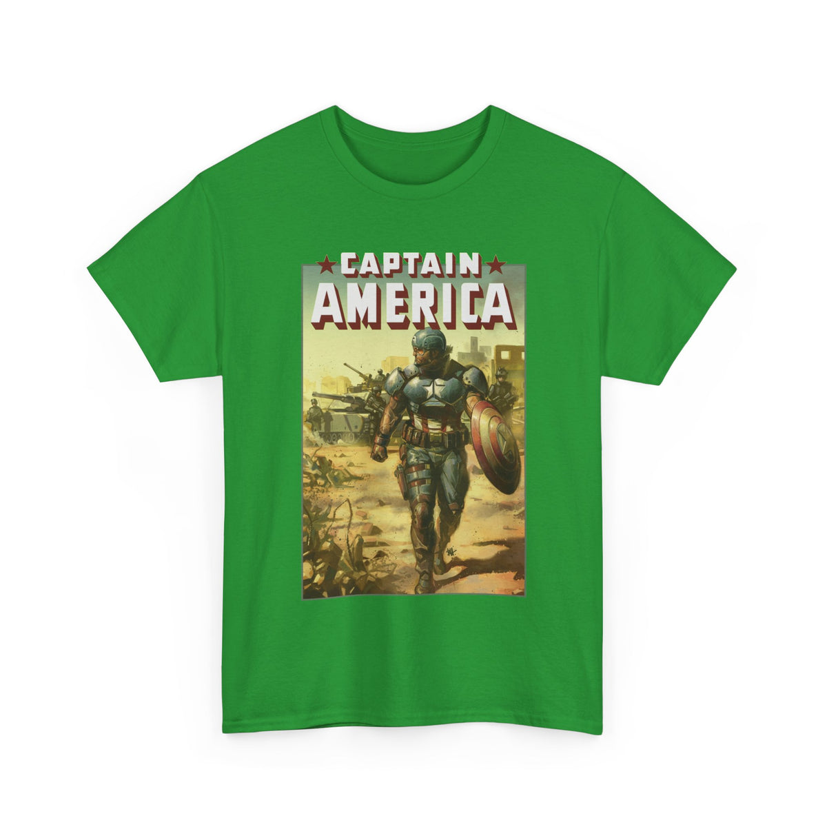 Captain America T-Shirt - Ben Harvey Art - Marvel Comics