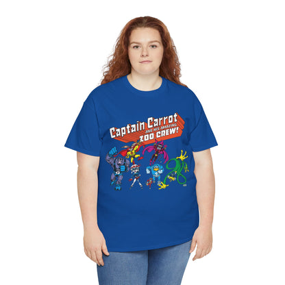 Captain Carrot & the Zoo Crew T-Shirt - 1980s Funny Animal Comic Series - DC Comics