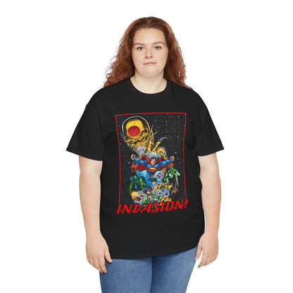Invasion T-Shirt - Bart Sears Art - DC Comics