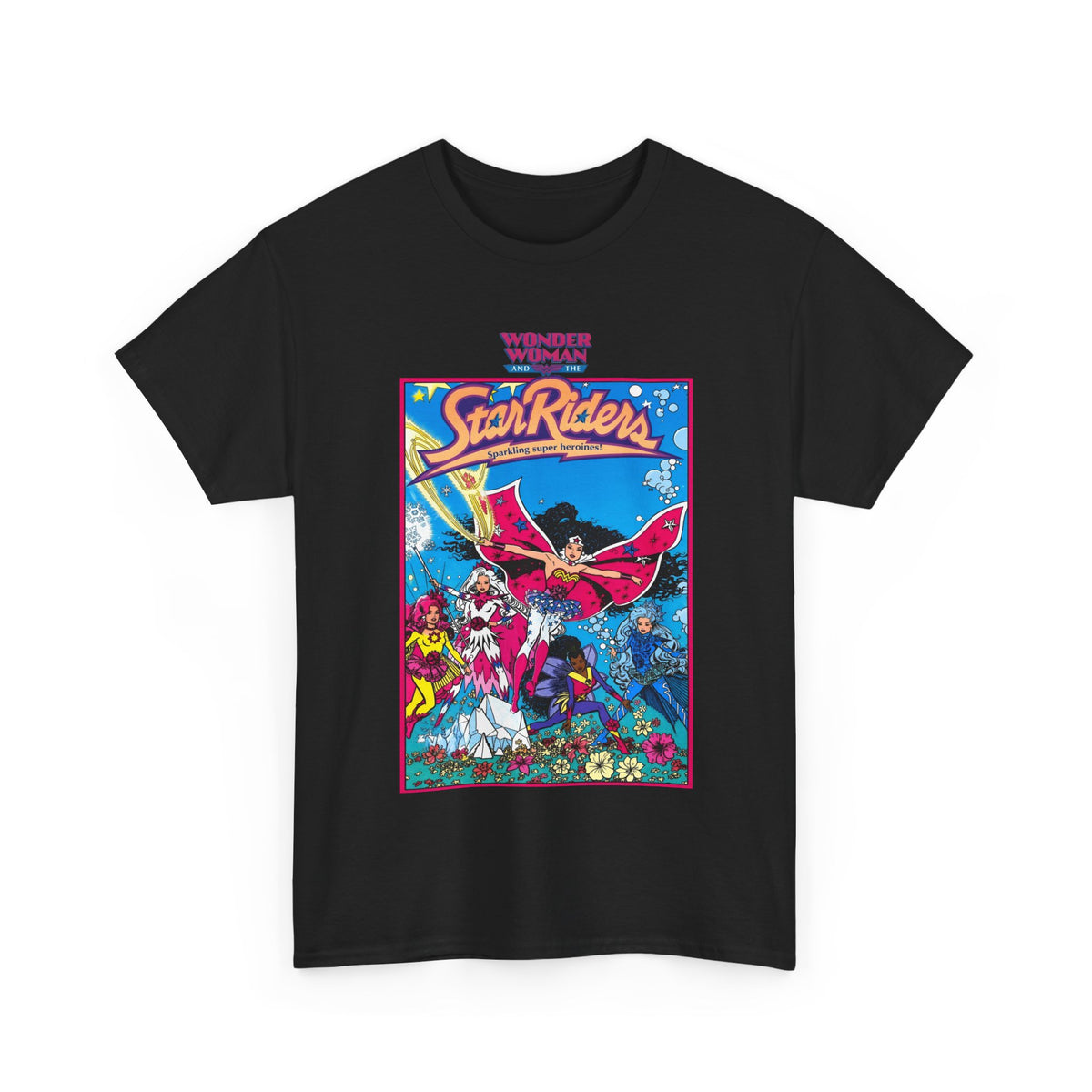 Wonder Woman & the Star Riders Shirt - 1980s Concept Figures - Promotional Art - DC Comics