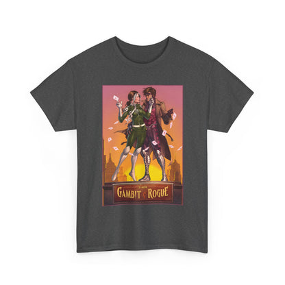 Gambit & Rogue T-Shirt - Mike Choi Art - Popular X-Men Members - Marvel Comics