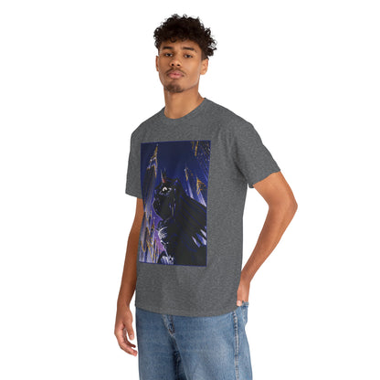 Batman T-Shirt -  Animated Series Art - Gotham City Gargoyle - DC Comics