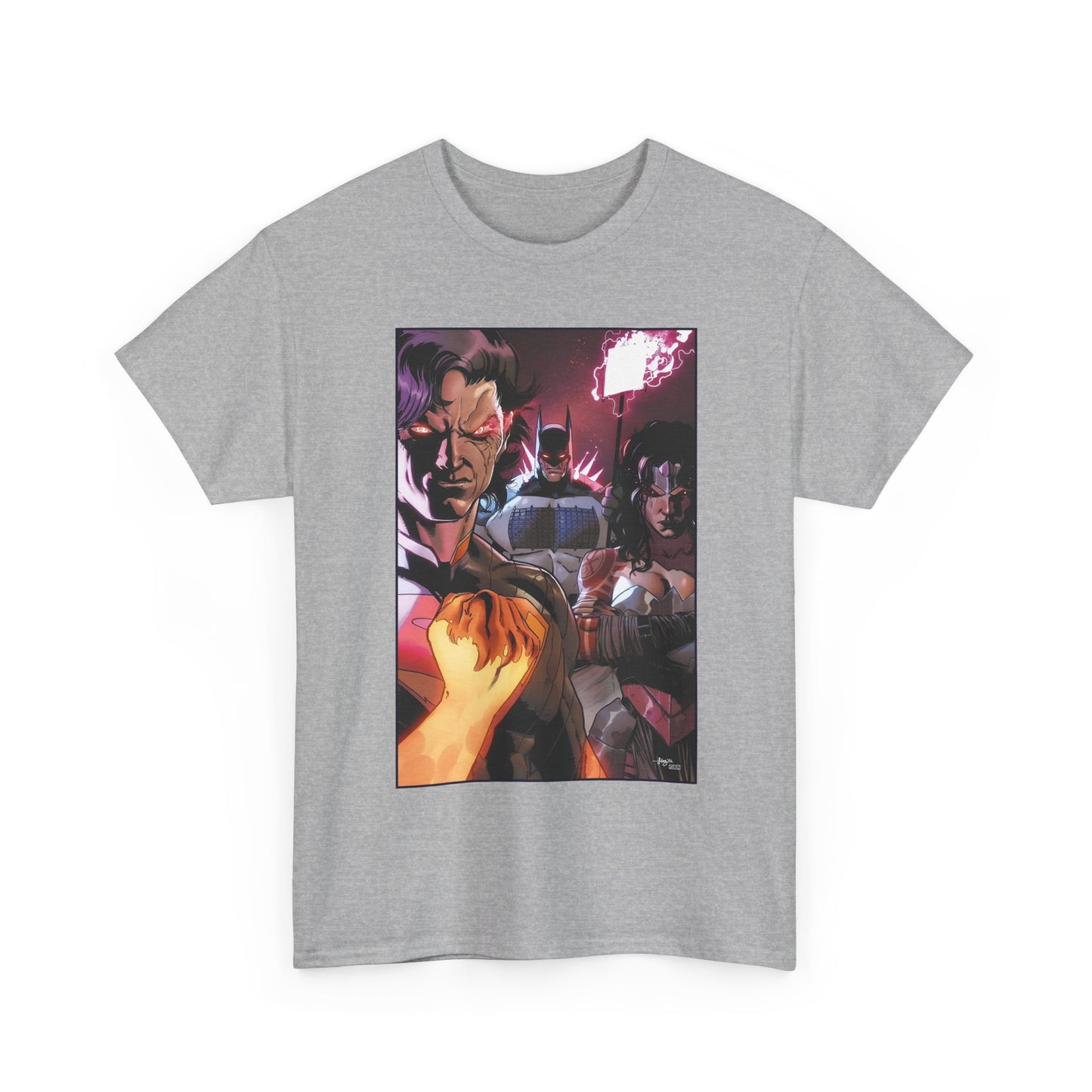 Absolute Trinity T-Shirt - Javier Fernandez Art - Superman, Batman, Wonder Woman - DC K.O. Variant Cover - DC Comics