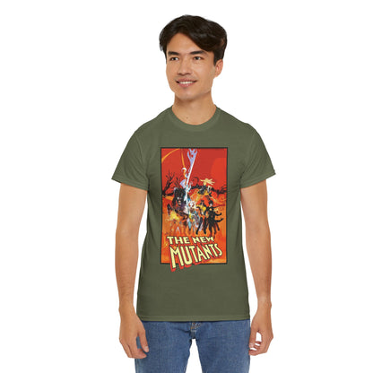 New Mutants T-Shirt - Bill Sienkiewicz Art - Marvel Comics - Magik, Warlock, Cannonball, Wolsbane, Sunspot