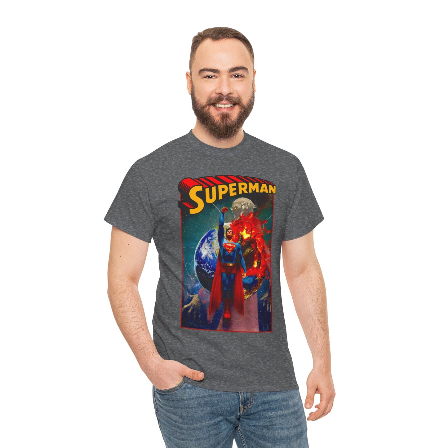 Superman T-Shirt - Ariel Colón Art - DC K.O. Cover Art - DC Comics